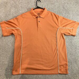 PGA Tour orange golf polo shirt men’s XL